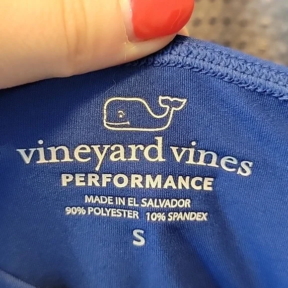 NWT Vineyard Vines Performance Long Sleeve Rash Guard / Swimshirt Size S - Picture 5 of 6